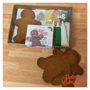 Gingerbread men decorating kits